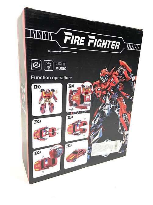 Трансформер-робот 20 см червоний (7795-6) Чернігів - фото 2