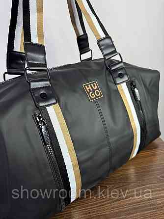 Мужская брендовая дорожная, спортивная сумка HUGO (29001) Киев