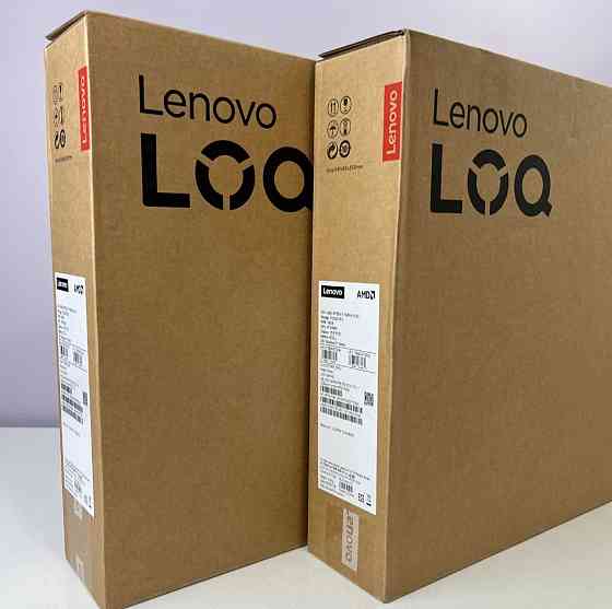 Новий Lenovo LOQ Ryzen 5 7640HS RTX 4050 Gb RAM 16 Gb DDR5 SSD512Gb Ноутбук Київ