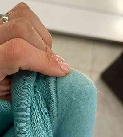 Женская стильная комфортная теплая худая турецкая трехнить на флисе Мятный, 42/44 Одесса