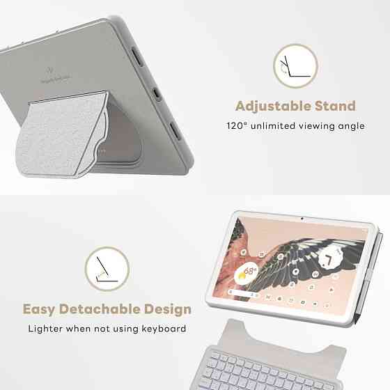 Магнитная клавиатура-чехол для Google Pixel Tablet 11