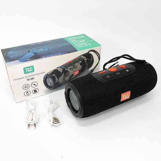 Портативна акустична bluetooth колонка TG341, Колонка портативна з радіо блютус акумуляторна JL-85 Івано-Франківськ