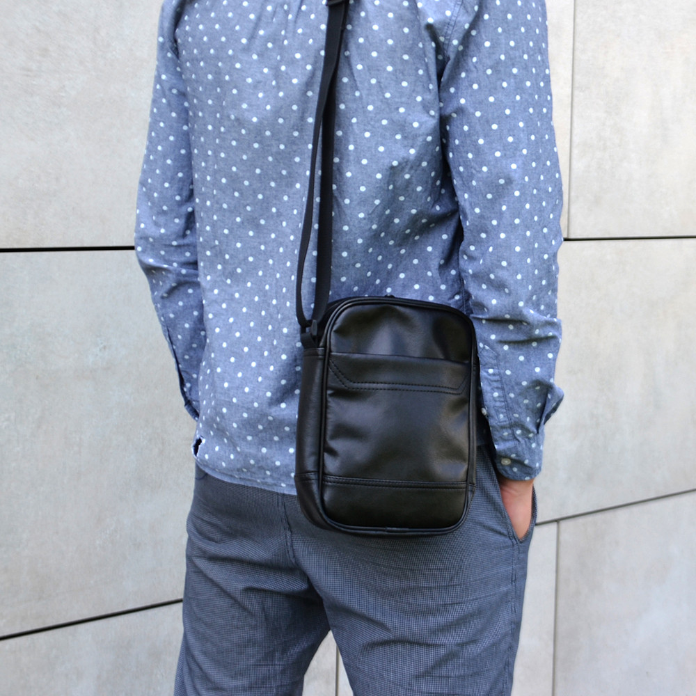 Сумка для документов удобная, Мужская небольшая сумка мессенджер, Сумки для документов GB-30 Львов - изображение 1