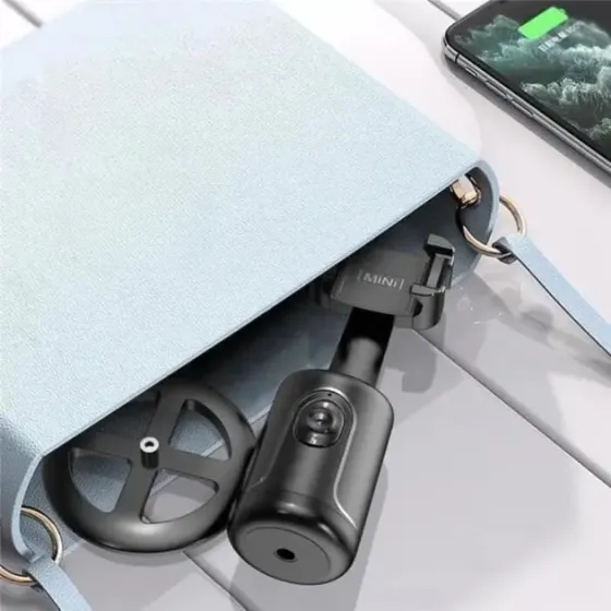 Умный акумуляторний монопод P01 с датчиком движения Аккумуляторный стабилизатор для телефона настольный смарт штатив Коломия