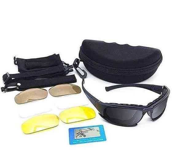 Тактичні поляризаційні окуляри C5 Polarized (4 лінзи) Вінниця