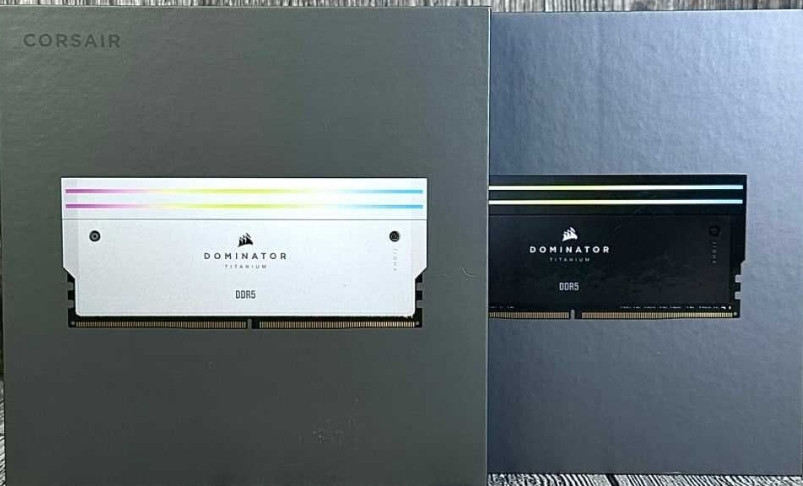 ОЗП Corsair 32 GB DDR5 6000/7200 MHz Dominator Titanium RGB по 1 шт. Харків - фото 3