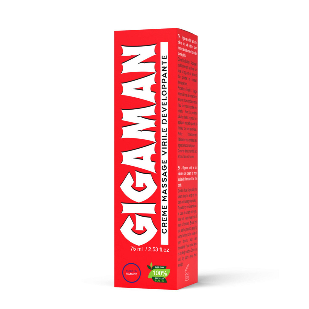 Крем - Gigaman Erection Development Cream, 75 мл Sex Aura Киев - изображение 3