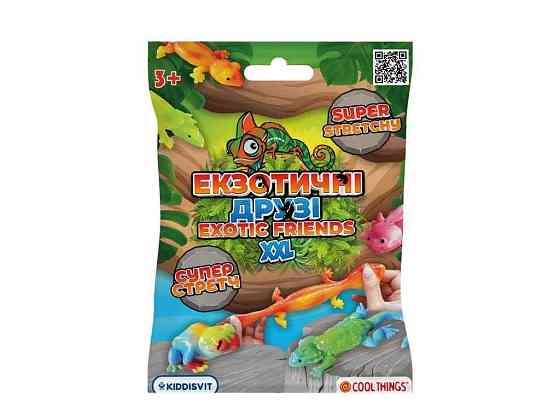 Игрушка - сюрприз ассорти Экзотические друзья XXL RR005 ТМ COOL THINGS Киев