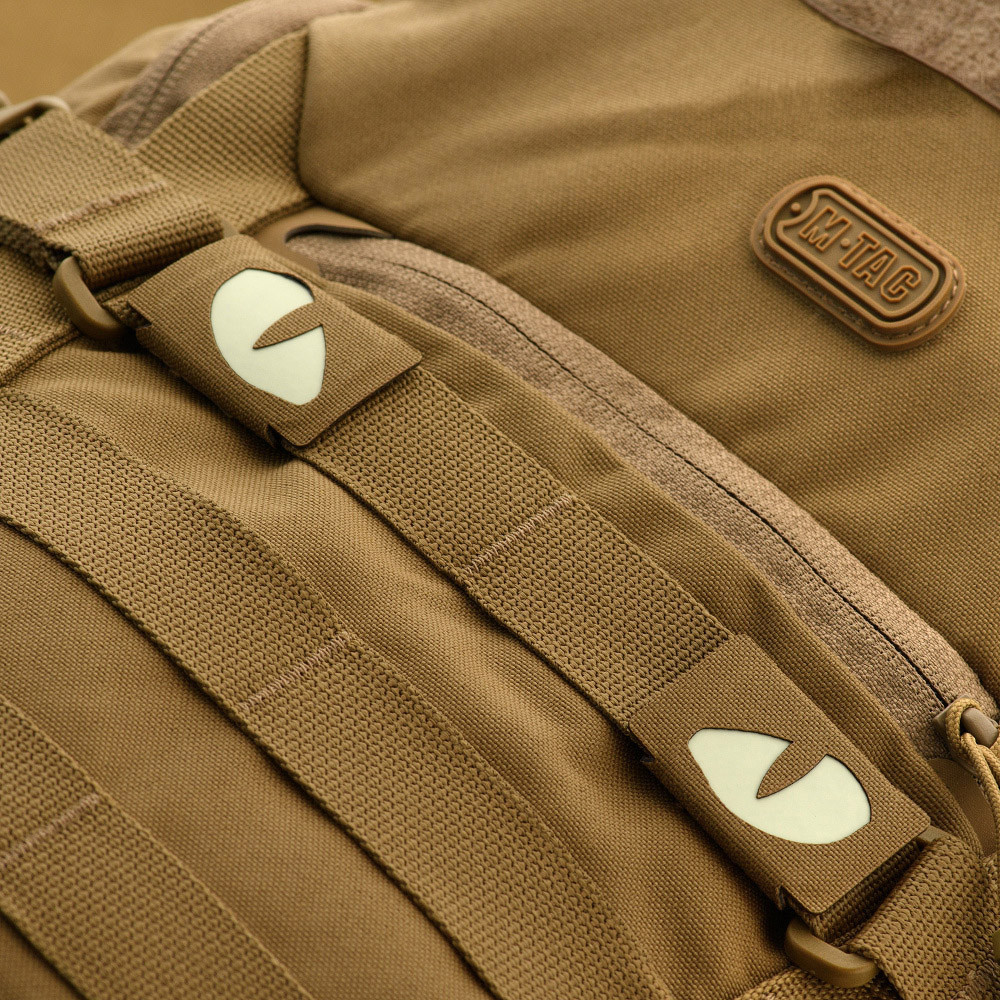 Люминесцентный Шеврон PVC на липучке M-Tac 