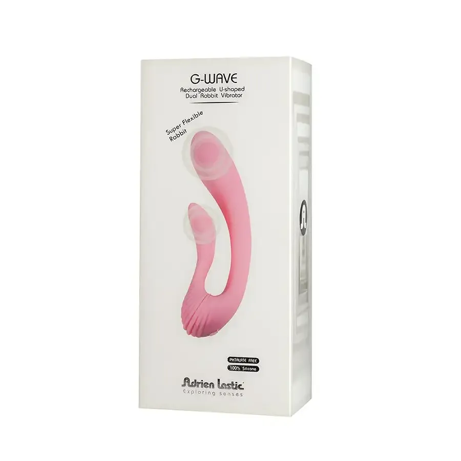 Вібратор Adrien Lastic G-wave вагінально-кліторальний, 2 мотори, універсальний Львов - изображение 6