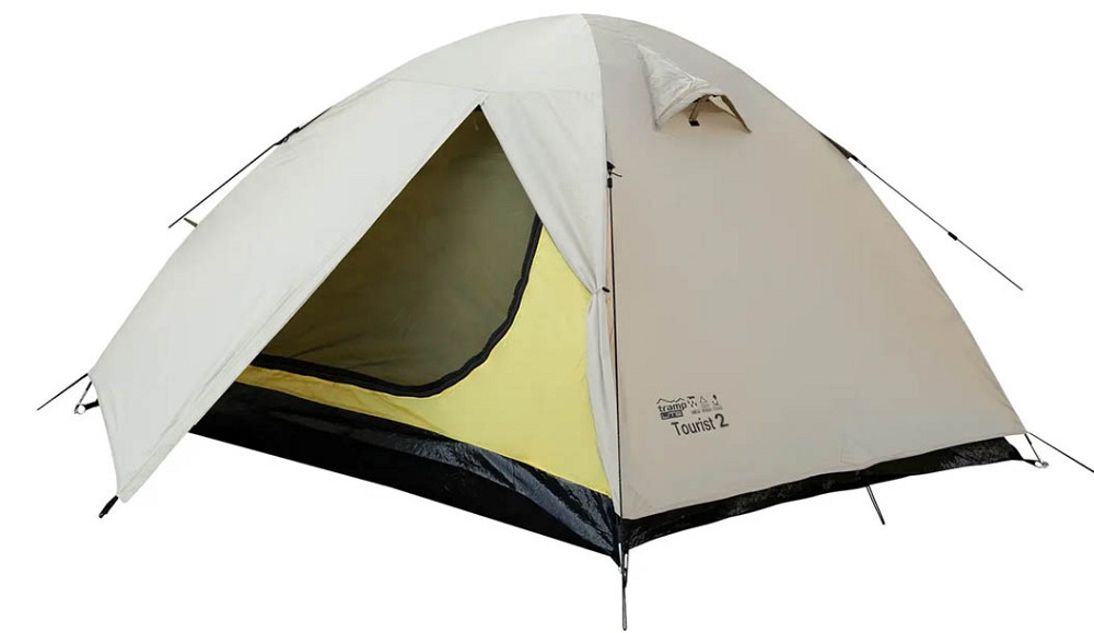 Палатка двухместная Tramp Lite Tourist 2 песочная Киев - изображение 1