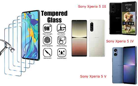 Захисне скло ArmorGlass для Sony Xperia 5 III, Xperia 5 IV, Xperia 5 V – стійке до подряпин та ударів Київ