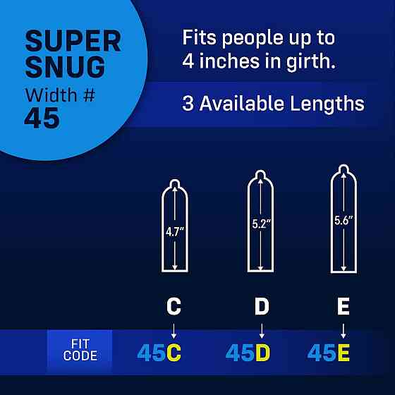 Презервативы MyONE Super Snug Размер 45Д, 10 шт Sex Aura Киев