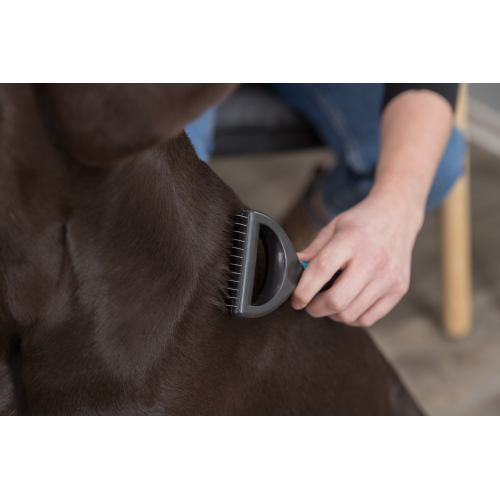 Ковтуноріз Trixie універсальний з широкими зубцями пластикова ручка 7х18 см Київ - фото 3