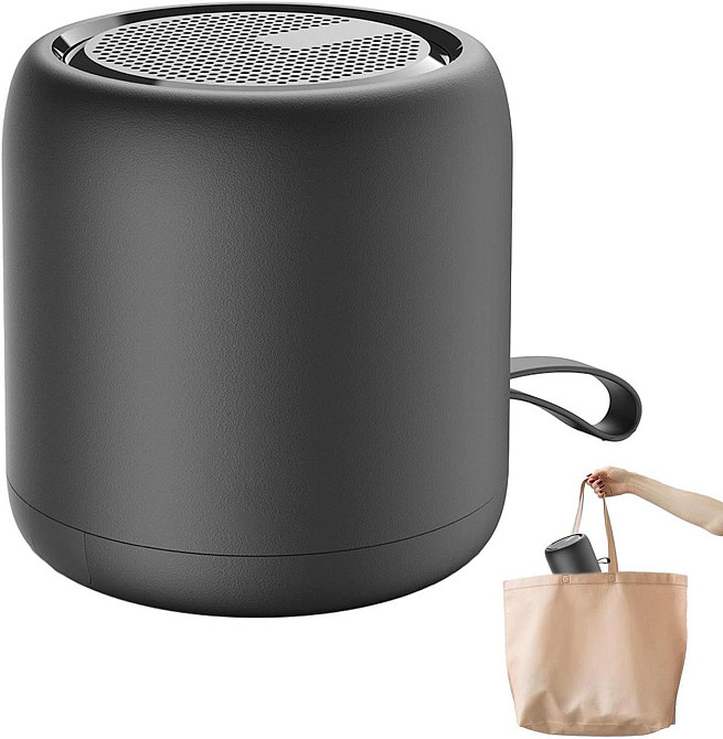 Портативна Bluetooth-колонка Водонепроникний бездротовий динамік Вуличний з повним басом та ручкою радіус дії 30 метрів Київ - фото 8