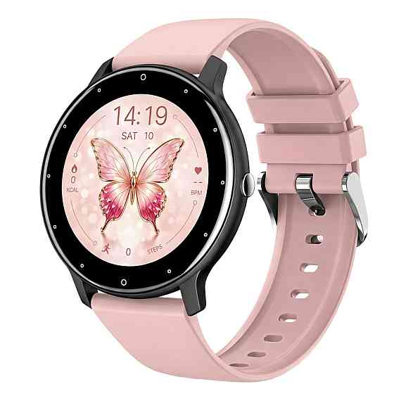 Умные смарт часы Smart Classic Pinky (2 ремешка) Киев