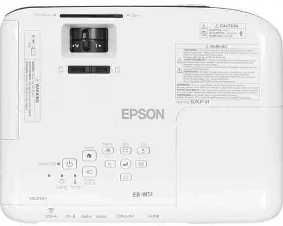 Проектор: Epson EB-W51 (V11H977040) 3 LCD / WXGA/ 4000AL/ 16k,1 /HDM. Київ