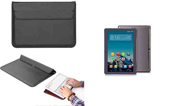Чохол-конверт VitoCase для Yotopt W109 10.1 IPS Android 7.0, з функцією підставки для планшета Чорний Київ