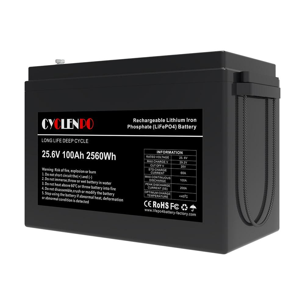 Акумуляторна батарея літій-залізо-фосфатна 25.6В 100Аг Cyclen 25.6V 100AH LiFePo4 (44-00080) Київ - фото 7