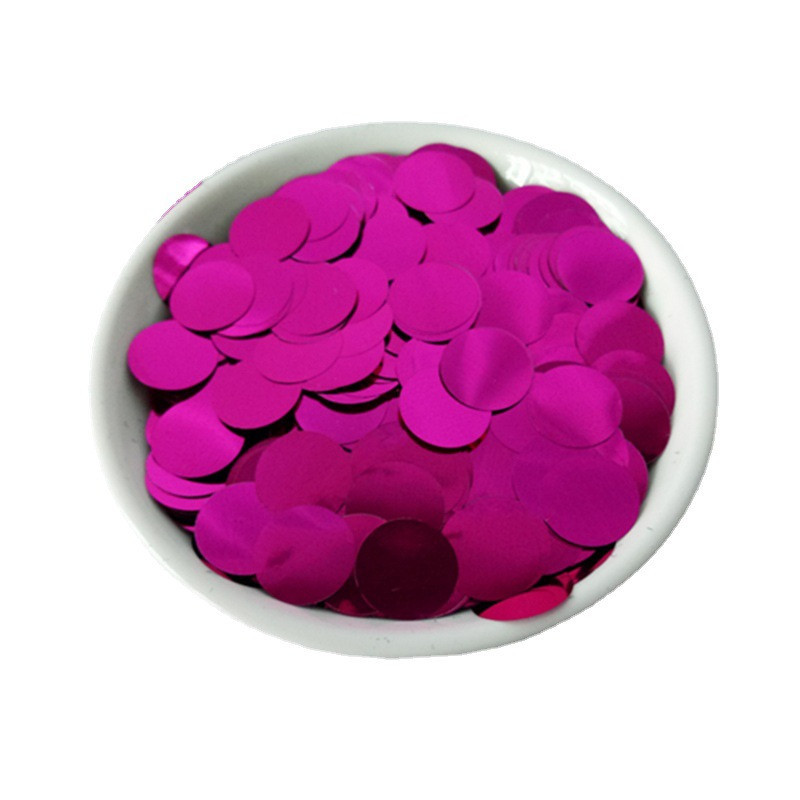 Конфетти кружочки из фольги 10 г 15 мм малиновый Киев - изображение 3