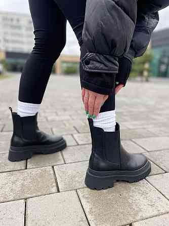 Zemira Черевики жіночі ZEMIRA 607/21181 чорні (зима, шкіра натуральна) (5325) 36-39 39 Коломия