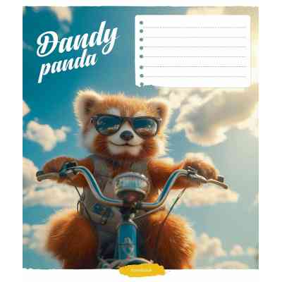 Зошит Школярик Cool animals 12 аркушів лінія (012-3518L) Вінниця