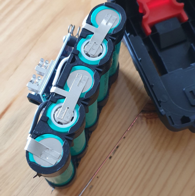 Акумуляторна 6" ланцюгова мініпила Domotec з 2 акумуляторами в кейсі 550 Вт 8169 Одеса - фото 8