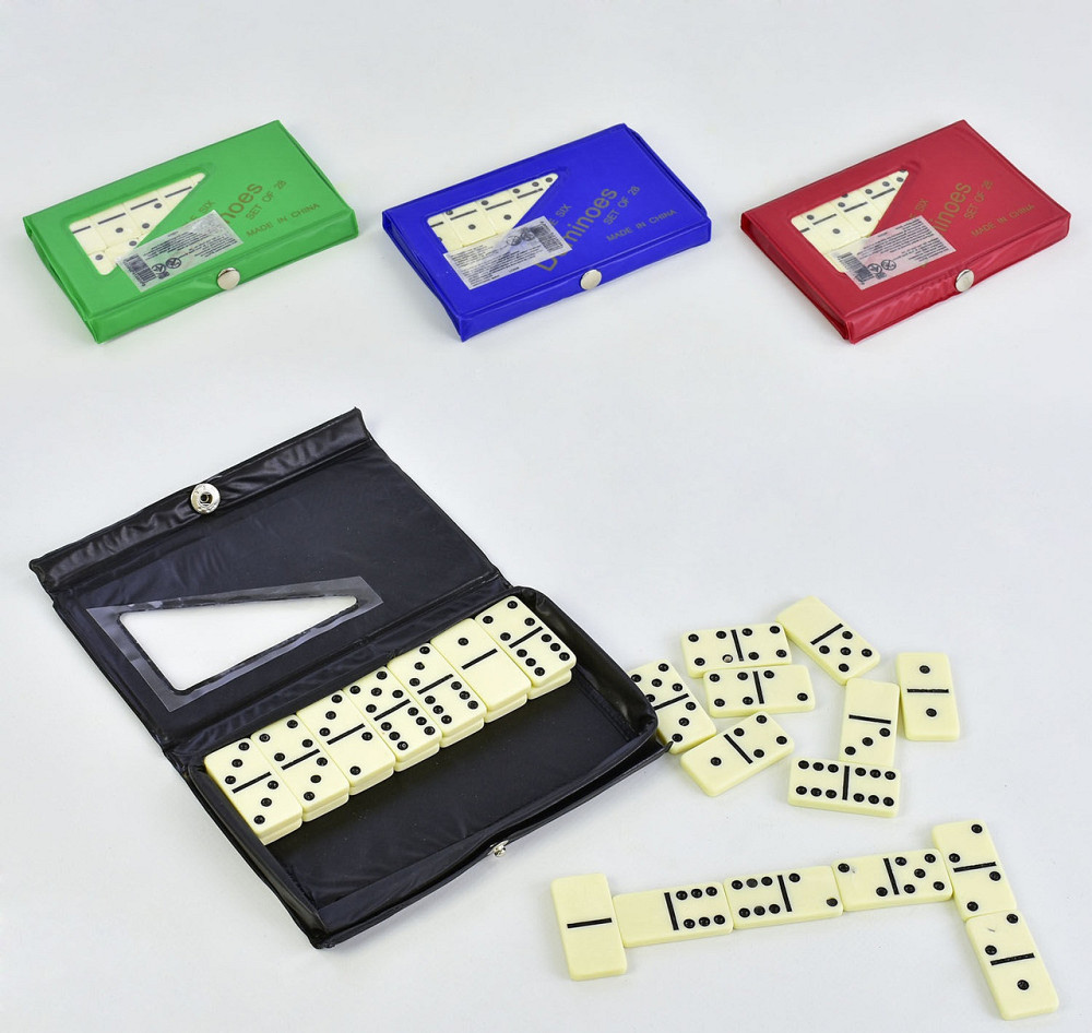 Доміно F 22008 (100) 4 кольори, в м'якому чохлі, шт Киев - изображение 1