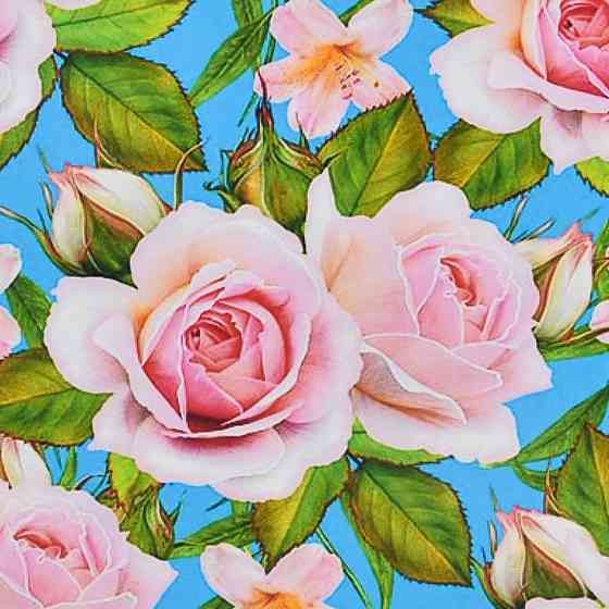 Алмазна мозаїка "Рожеві пелюстки" HEE16327, 30х30 см Вінниця