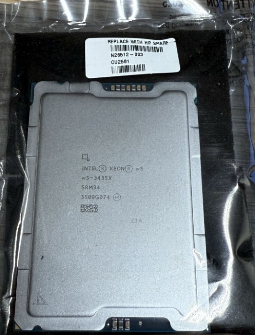 Процесор Intel Xeon W5-3435X LGA4677 новий! Київ - фото 1