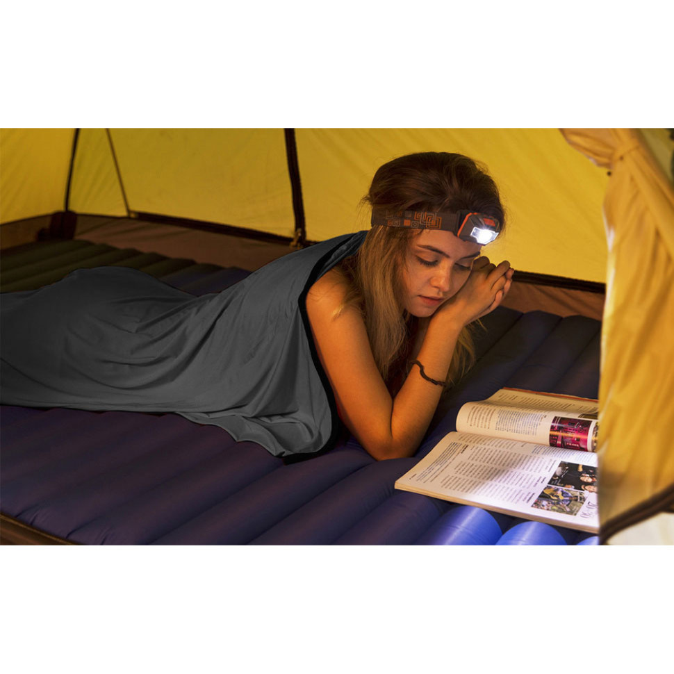 Підкладка для спального мішка Naturehike NH17N002-D, поліестер, графіт Рівне - фото 5