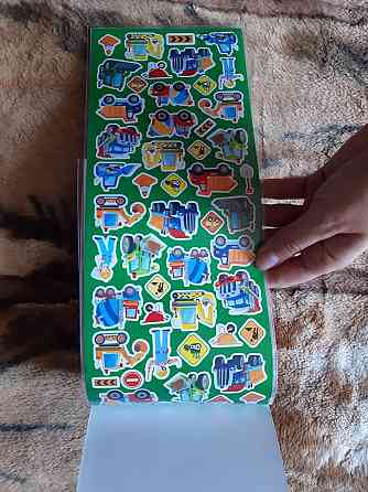 Наклейки детские Melinera с альбомом - 34*13см Киев