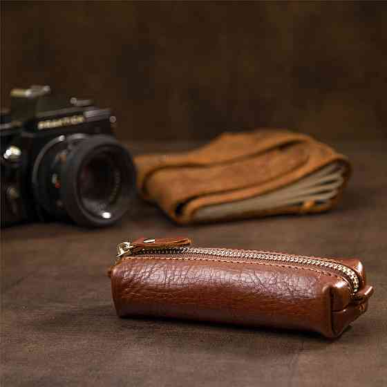 Ключница из натуральной кожи GRANDE PELLE 11388 Коричневый Киев