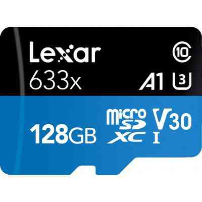 Карта памяти Lexar 128GB microSDXC class 10 UHS-I 633x (LSDMI128BB633A) Винница