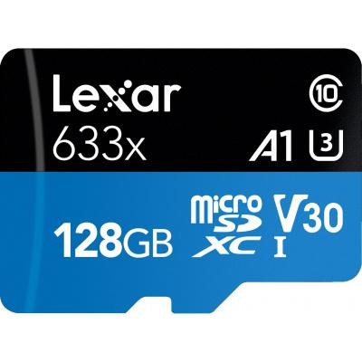 Карта памяти Lexar 128GB microSDXC class 10 UHS-I 633x (LSDMI128BB633A) Винница - изображение 1