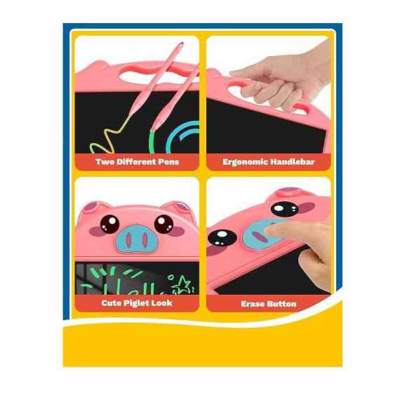 Графічний планшет Kids Pad 9" Color Piggy Pink Київ