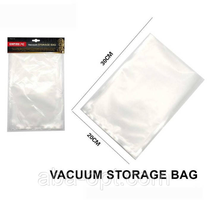 Набір пакетів для ваукумінування 30 х 20 см Дорі (10 шт) Одеса - фото 1