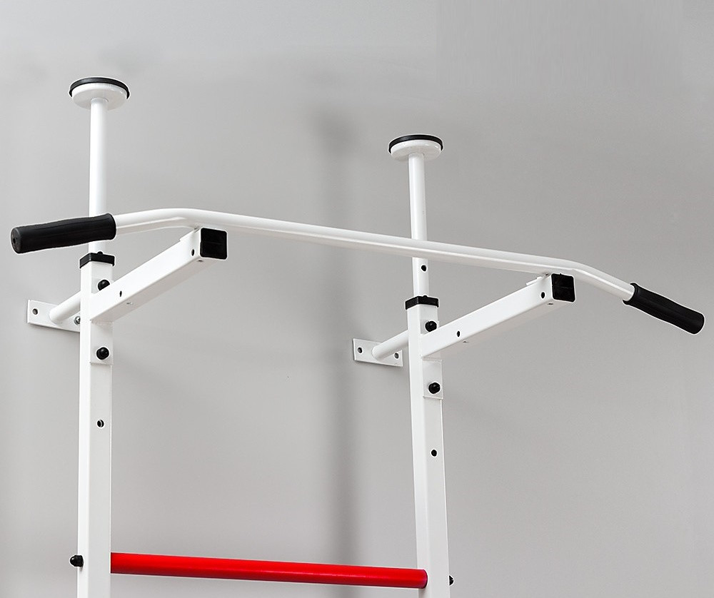 Шведская стенка детская Champion White с навесным набором для детей и взрослых до 120 кг с турником брусьями Каменское - изображение 6