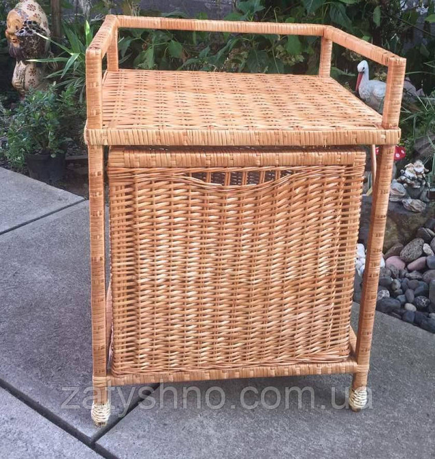 Комод  плетеный на 1 шуфляду  с полкой Киев - изображение 3