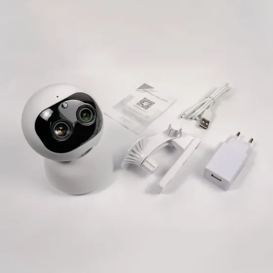 IP-відеокамера поворотна з WiFi 2Mp Light Vision VLC-5292ID10Z f=3.6-12mm з мікрофоном (75-00176) Киев