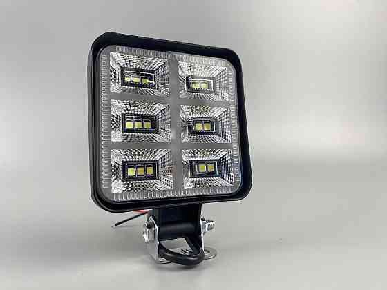 Фара LED квадратна 48W 6000K (18 діодів) (8.5 см х 8.5 см х 1.5 см) Mini Мукачево