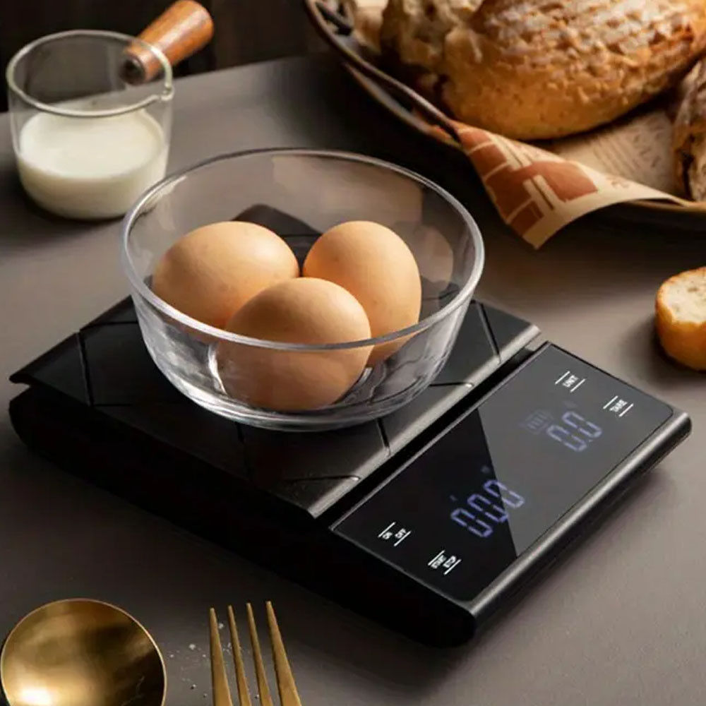 Електронні ваги кухонні,до 5 кг,дисплей та таймер,6012 SBR Київ - фото 8