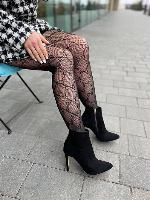 Без бренда Черевики жіночі SEE SEVEN 79 чорні (весна-осінь, замша натуральна) (5773) 37 Коломия - фото 2