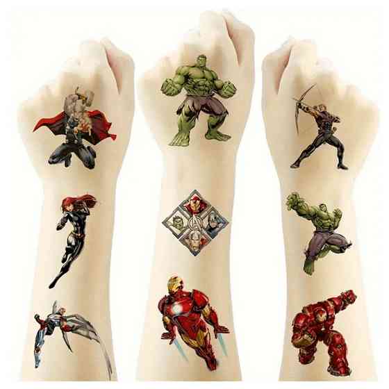 Набор временных татуировок 