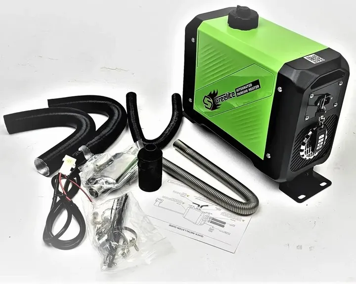 Автономний дизельний обігрівач 5 kW 12v Greelite з пультом керування для спецтехніки Одеса - фото 5