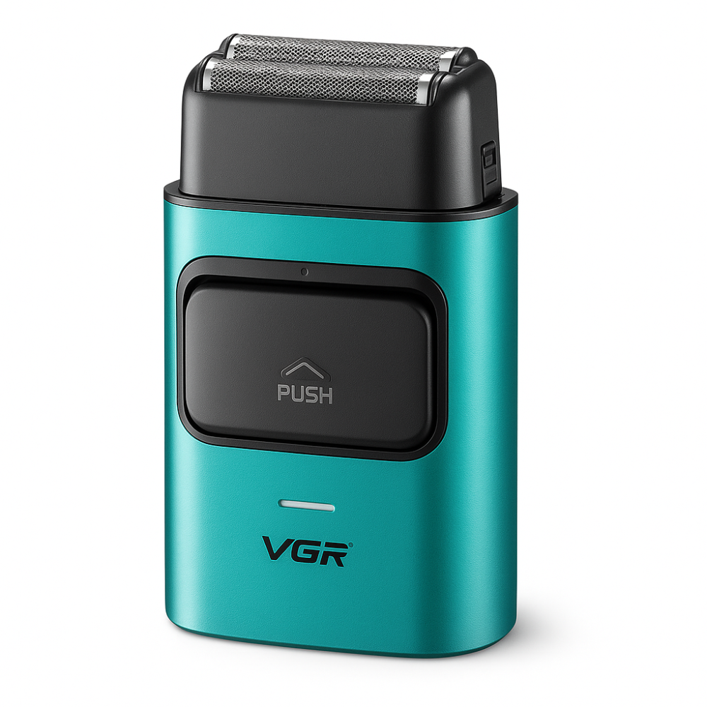 Електробритва шейвер VGR V-307, Портативна сітчаста бритва, Електрична чоловіча бритва для бороди PQ-98 Львів - фото 15