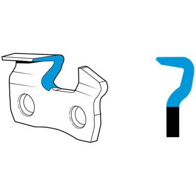 Ланцюг Oregon 3/8&quot;, 1.3 мм, 68 ланок, довжина 20&quot;/50 см (91VXL_68E) Вінниця - фото 3