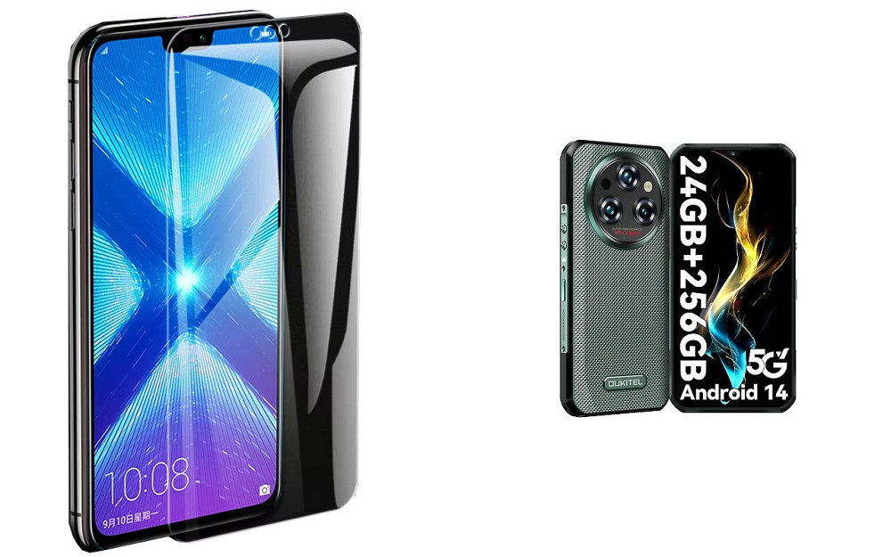 Защитное стекло NeoGlass для Oukitel WP35, Oukitel WP35 S – ультрапрозрачное и устойчивое Киев - изображение 2