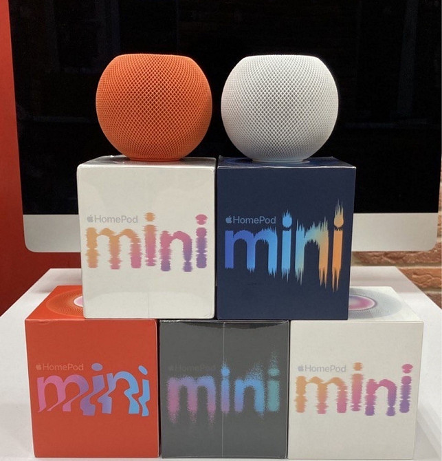 Новые Homepod mini MY5G2/MY5H2 White Space Gray . Харьков - изображение 2