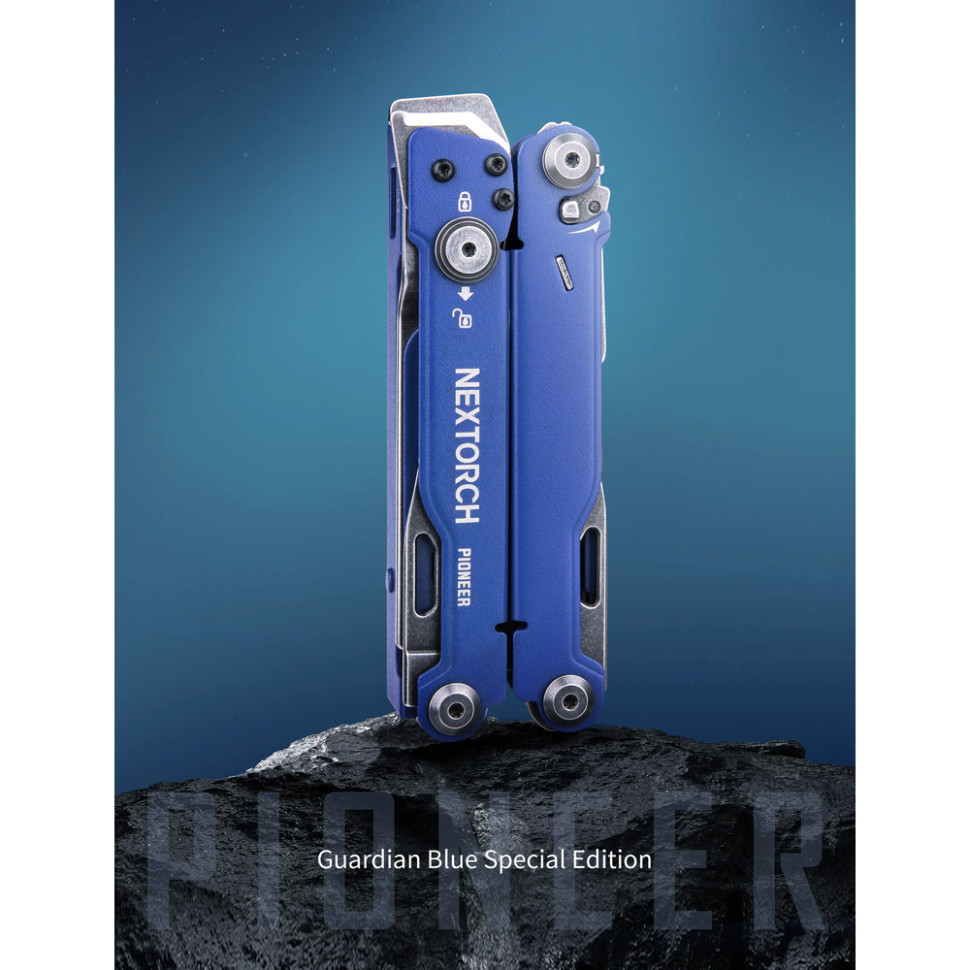 Мультитул Nextorch Pioneer MT20, синій Київ - фото 3